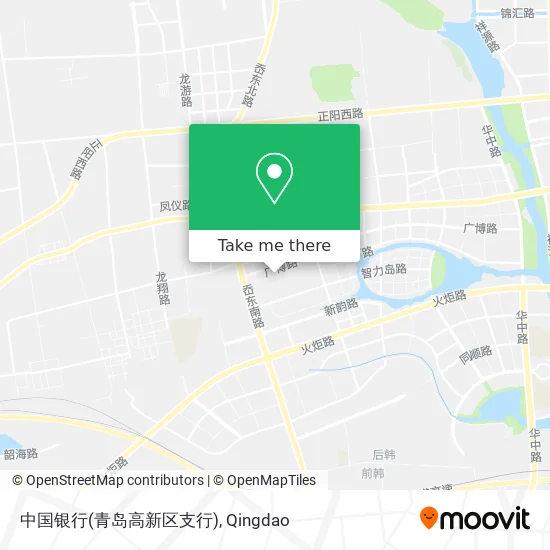 中国银行(青岛高新区支行) map