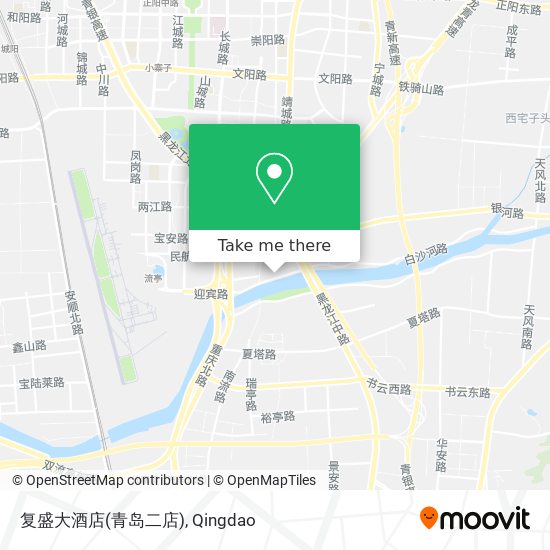 复盛大酒店(青岛二店) map