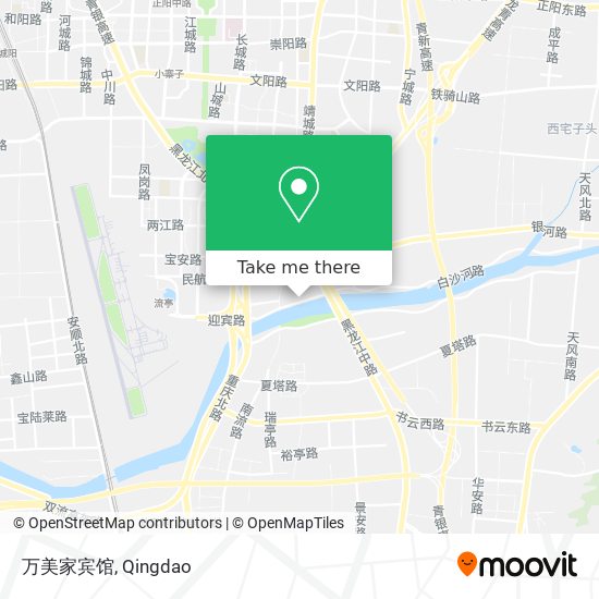 万美家宾馆 map