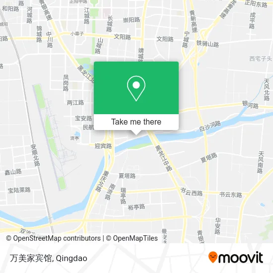 万美家宾馆 map
