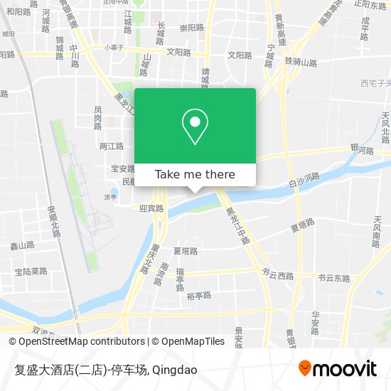 复盛大酒店(二店)-停车场 map