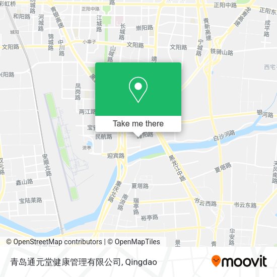 青岛通元堂健康管理有限公司 map