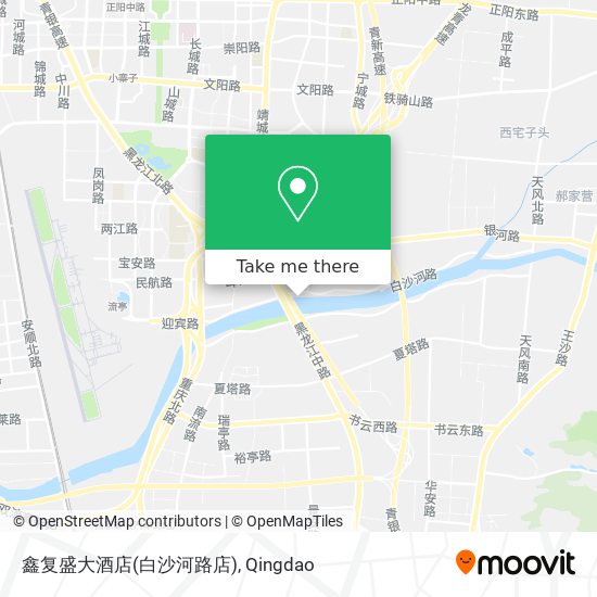 鑫复盛大酒店(白沙河路店) map