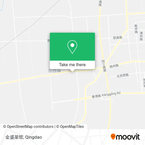金盛菜馆 map