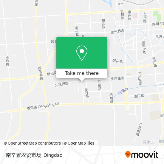 南辛置农贸市场 map