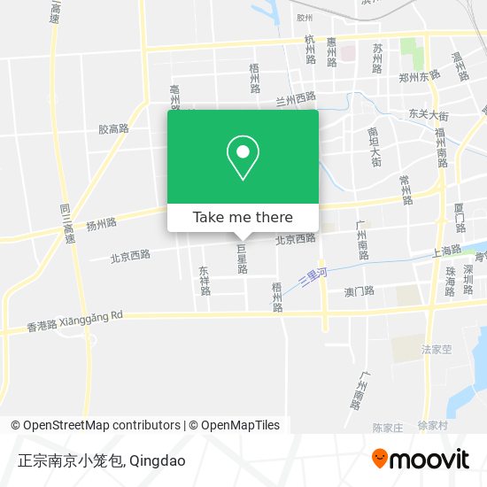 正宗南京小笼包 map