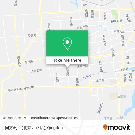 同方药业(北京西路店) map