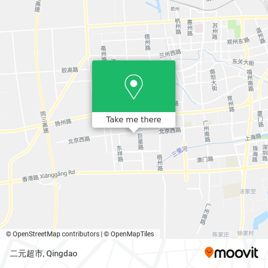 二元超市 map