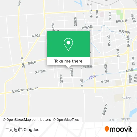二元超市 map