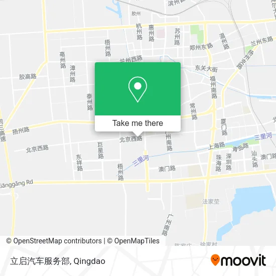 立启汽车服务部 map