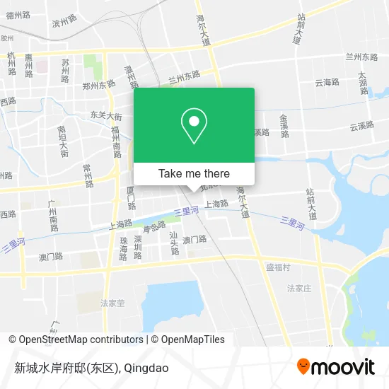 新城水岸府邸(东区) map