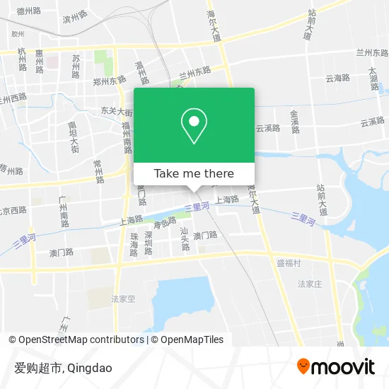 爱购超市 map