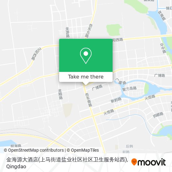 金海源大酒店(上马街道盐业社区社区卫生服务站西) map