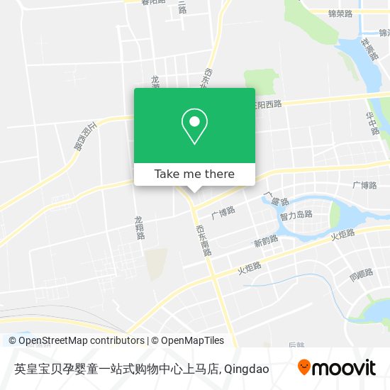 英皇宝贝孕婴童一站式购物中心上马店 map