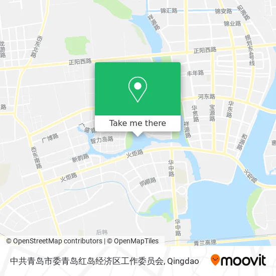 中共青岛市委青岛红岛经济区工作委员会 map