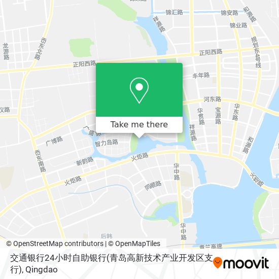 交通银行24小时自助银行(青岛高新技术产业开发区支行) map