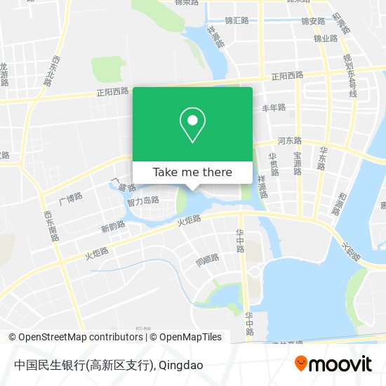 中国民生银行(高新区支行) map