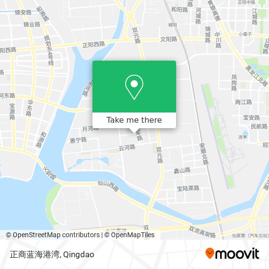 正商蓝海港湾 map