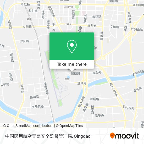 中国民用航空青岛安全监督管理局 map