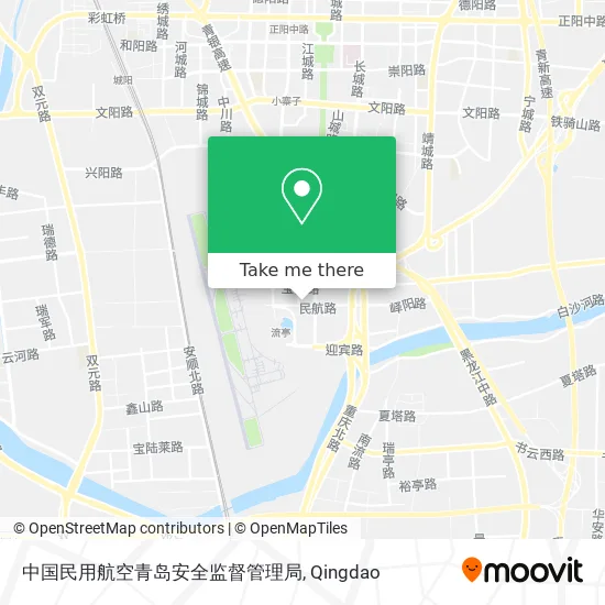 中国民用航空青岛安全监督管理局 map