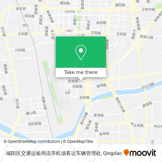 城阳区交通运输局流亭机场客运车辆管理处 map