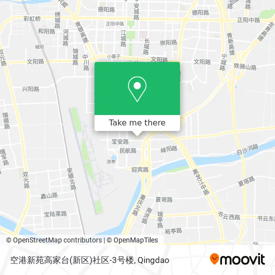 空港新苑高家台(新区)社区-3号楼 map
