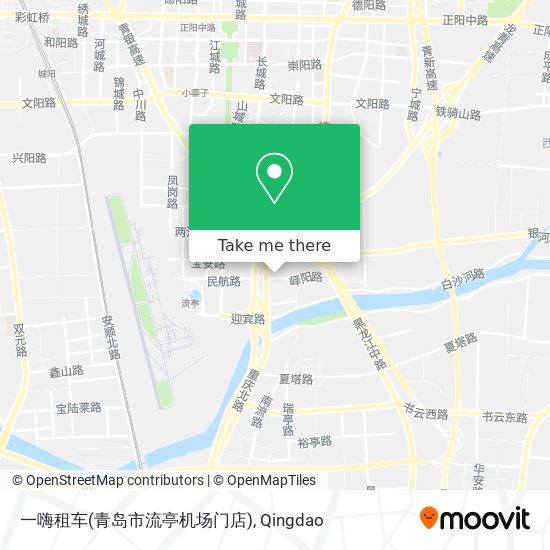 一嗨租车(青岛市流亭机场门店) map