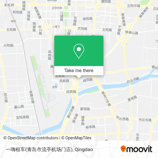 一嗨租车(青岛市流亭机场门店) map