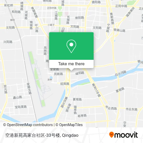 空港新苑高家台社区-33号楼 map