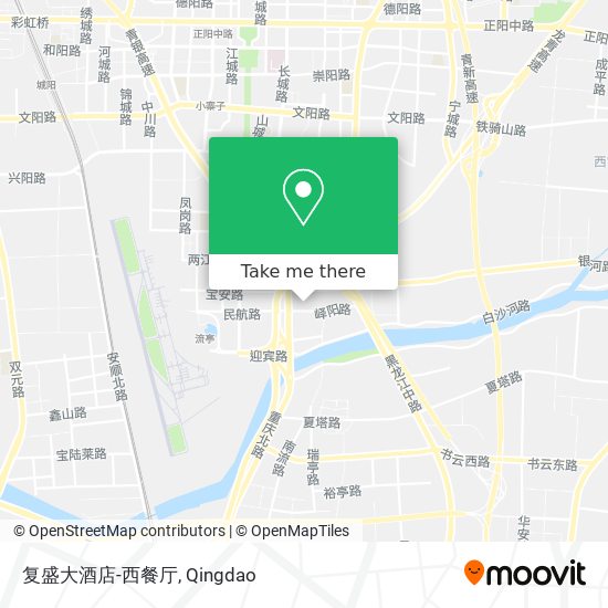 复盛大酒店-西餐厅 map