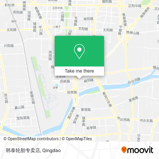 韩泰轮胎专卖店 map