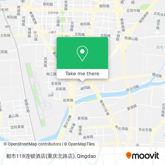 都市118连锁酒店(重庆北路店) map