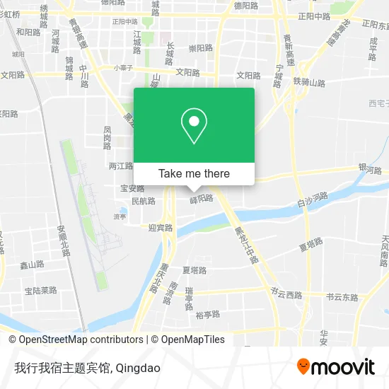 我行我宿主题宾馆 map