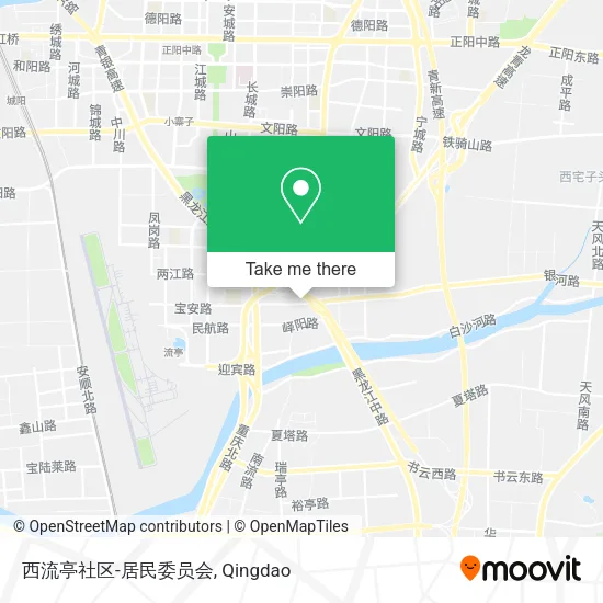 西流亭社区-居民委员会 map