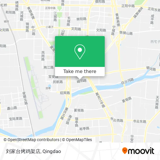 刘家台烤鸡架店 map