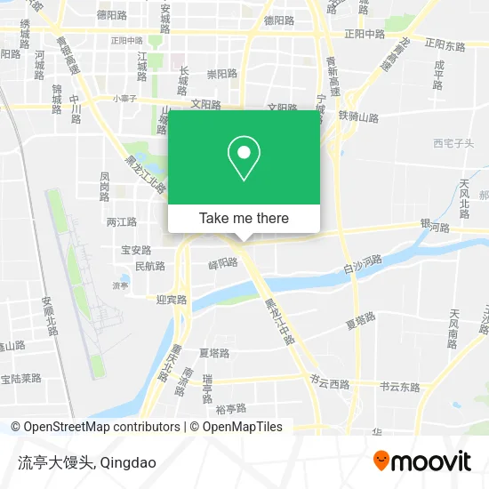 流亭大馒头 map