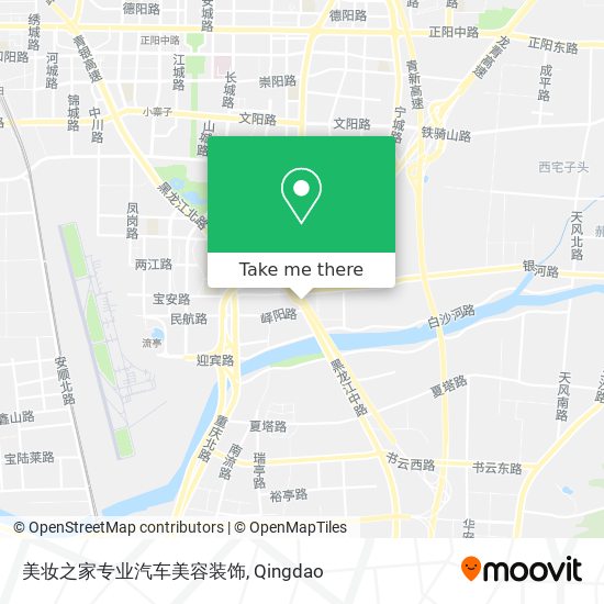 美妆之家专业汽车美容装饰 map