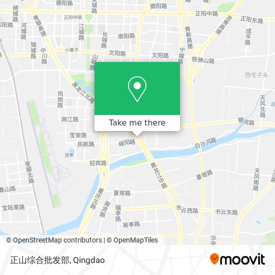 正山综合批发部 map