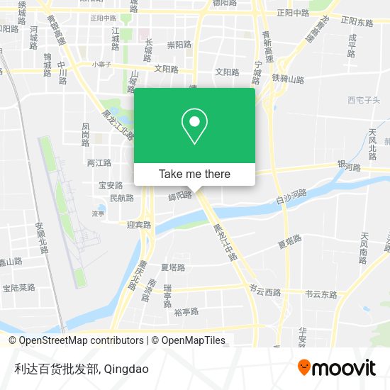 利达百货批发部 map