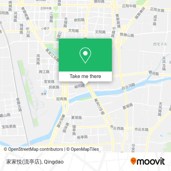 家家悦(流亭店) map