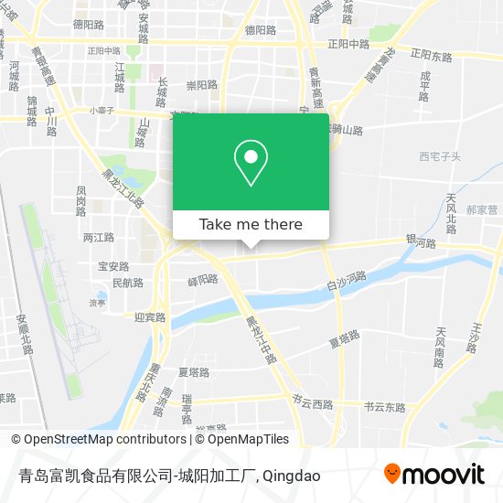 青岛富凯食品有限公司-城阳加工厂 map