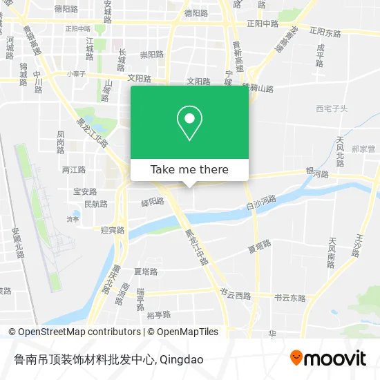 鲁南吊顶装饰材料批发中心 map