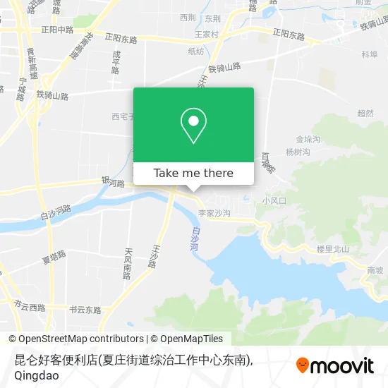昆仑好客便利店(夏庄街道综治工作中心东南) map