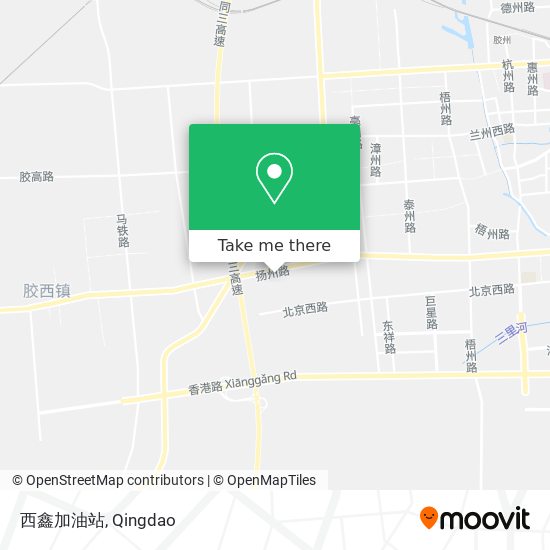 西鑫加油站 map