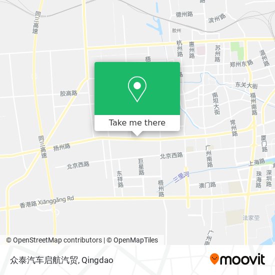 众泰汽车启航汽贸 map
