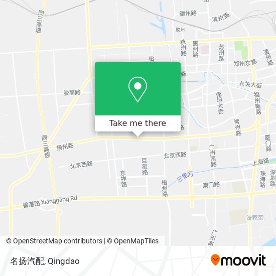 名扬汽配 map