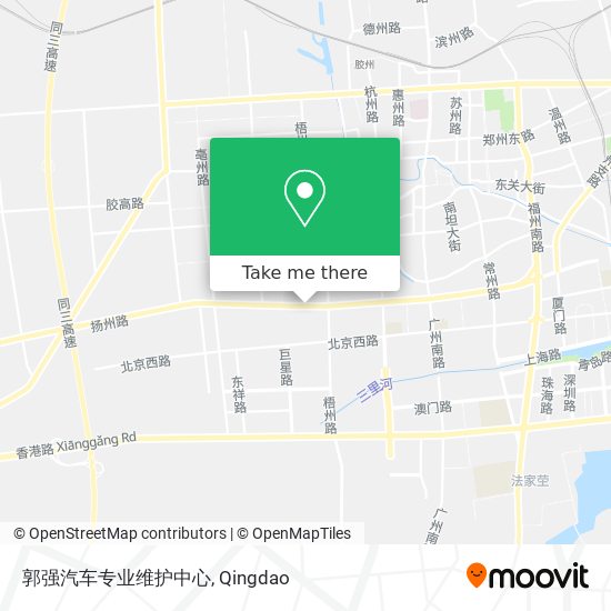 郭强汽车专业维护中心 map