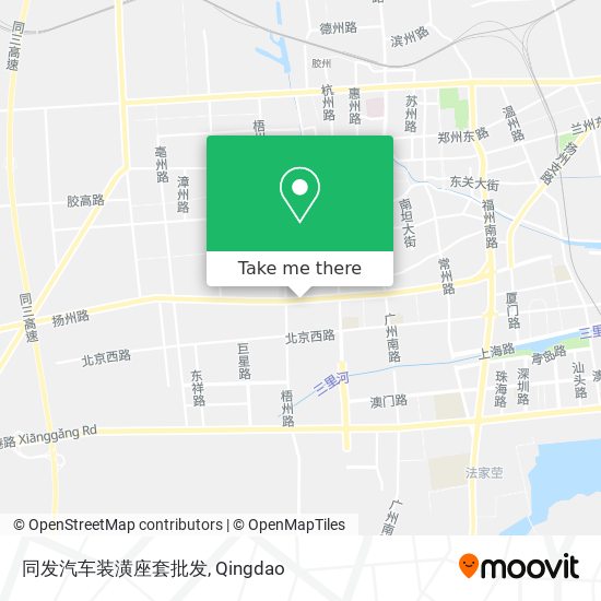 同发汽车装潢座套批发 map