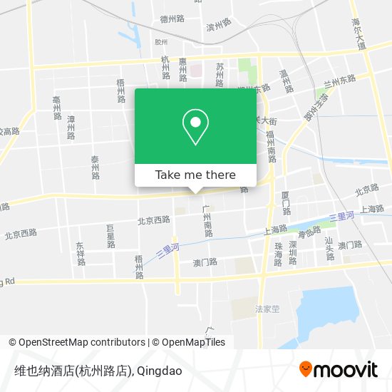 维也纳酒店(杭州路店) map