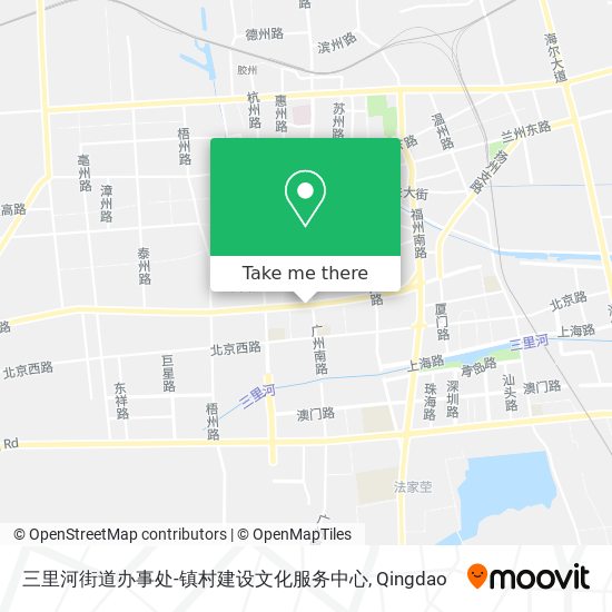 三里河街道办事处-镇村建设文化服务中心 map